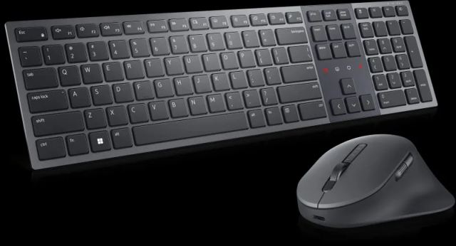 DELL KM900 bezdrátová klávesnice a myš ( Premier Collaboration Keyboard ) US/ mezinárodní (580-BBCZ) — originálny produkt Dell