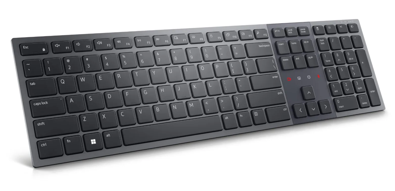 Dell bezdrátová klávesnice KB900 CZ/SK (580-BBDG) — originálny produkt Dell