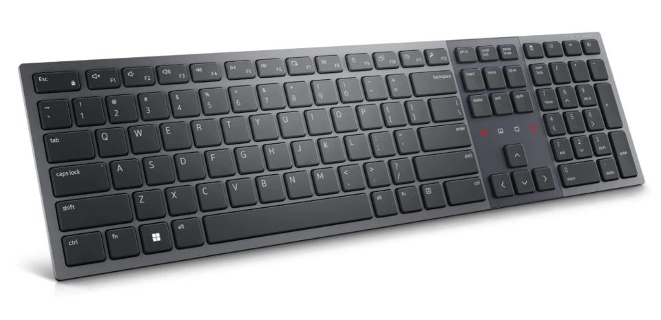 Dell bezdrôtová klávesnica KB900 US (P/N: 580-BBDH) Dell bezdrôtová klávesnica KB900 US (580-BBDH) — pohľad 1 | Originálny Dell produkt