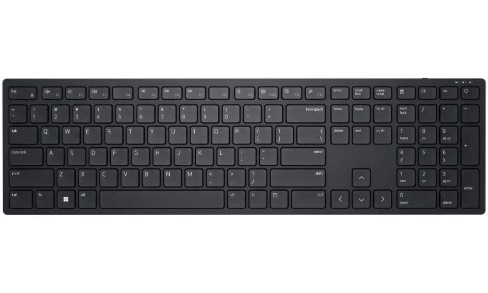 Dell KB500/Bezdrôtová USB/ CZ layout/Čierna (P/N: 580-BBGJ) Dell KB500/Bezdrôtová USB/ CZ layout/Čierna (580-BBGJ) — pohľad 1 | Originálny Dell produkt