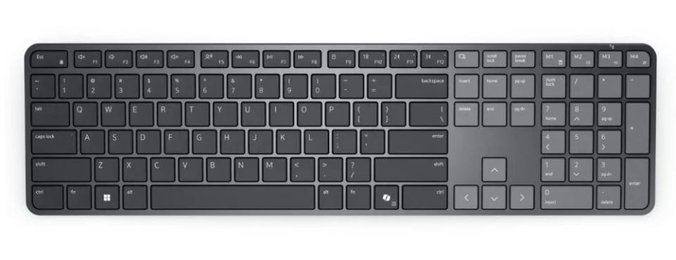 Dell Pro 7 Slim Keyboard - KB726 - Czech / Slovak (QWERTZ) (P/N: 580-BDVC) Dell Pro 7 Slim Keyboard - KB726 - Czech / Slovak (QWERTZ) (580-BDVC) — pohľad 1 | Originálny Dell produkt