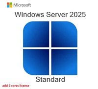Elektronicky: DELL MS Windows Server 2025 Standard/ OEM/ přídavná licence/ additional license/ přidává 2 jádra k hlavní licenci (634-CVDV) — detailný náhľad 2