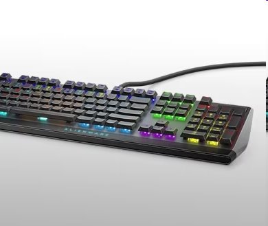 DELL Alienware 510K Low-profile RGB Mechanická herná klávesnica - Dark Side of the Moon  (AW510K-G-WW) — detailný náhľad 6