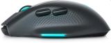 Alienware Wireless Gaming Mouse - AW620M (Dark Side of the Moon) (AW620M-G-DEAM) — detailný náhľad 1