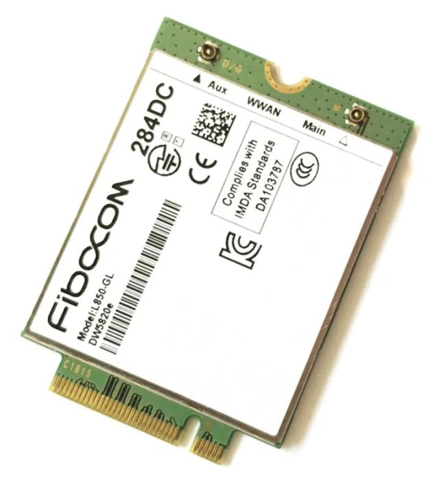 DELL Intel XMM 7360 Global LTE-Advanced  Broadband  L850-GL  X10/ DW5820E/ LTE modem pro vybrané notebooky Latitude (CPL-284DC) — originálny produkt Dell