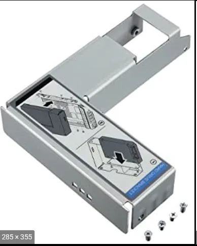 Dell redukcia z rámčeku 3,5" na 2,5" SATA/SAS pre HotPlug serverový ramček (CPL-9W8C4) — originálny produkt Dell