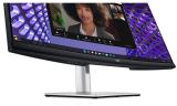 DELL P3424WEB 34" Curved Conferencing Monitor IPS, 3440x1440, 21:9, 1000:1, 300cd, 5ms, DP, HDMI, LAN, USB-C Hub, Black  (DELL-P3424WEB) — detailný náhľad 4