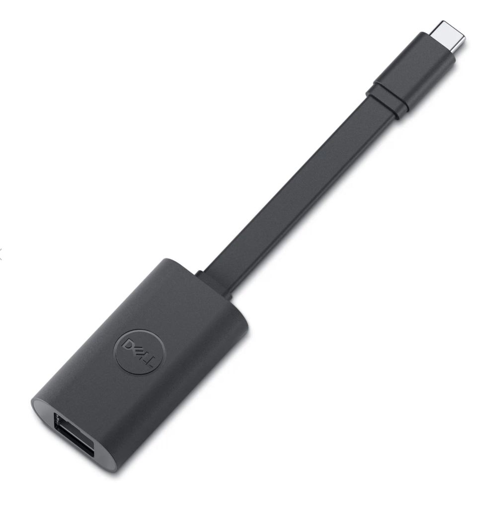 Dell Adapter USB-C to 2.5G Ethernet (P/N: DELL-SA224-BK) Dell Adapter USB-C to 2.5G Ethernet (DELL-SA224-BK) — pohľad 1 | Originálny Dell produkt