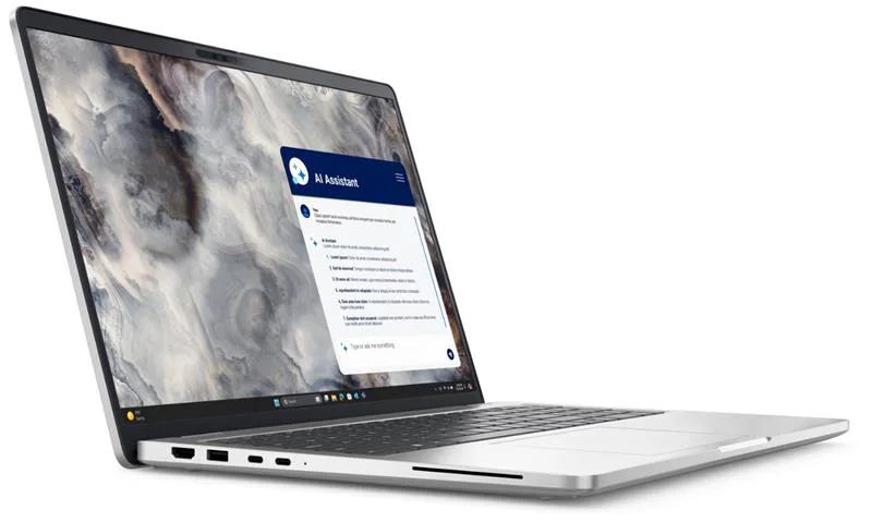 Dell Pro 16 Plus PB16255/AI5 PRO-340/16GB/512GB/16" FHD+ /IRCam/Fpr/Scr/RJ45/3Cell/65W/WLAN/vPro/Bcklit Kb/W11Pro/3Y PS – Zabezpečenie a podsvietená klávesnica notebooku Dell Pro