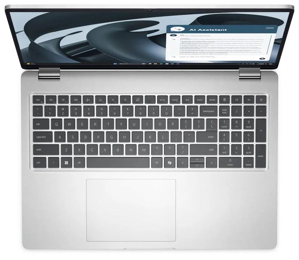 DELL Pro 16 Plus PB16255/ AMD Ryzen 5 PRO 230/ 16GB/ 512GB SSD/ 16" FHD+/ W11Pro/ 3Y PS on-site – Podsvietená klávesnica s numerickou časťou a konektory
