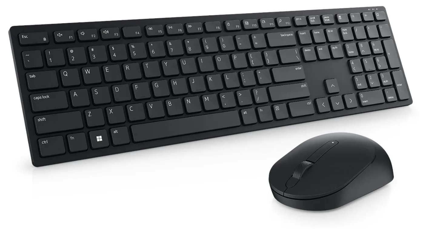Dell Pro Wireless Keyboard and Mouse - KM5221W - Czech/Slovak (QWERTZ) (KM5221WBBB-CSK) — originálny produkt Dell