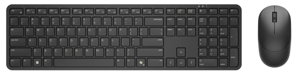 Dell Pro 5 Keyboard and Mouse - KM526 - Czech/Slovak (QWERTZ) - Black (KM526-BLK-CSK) — pohľad 1 | Originálny Dell produkt