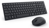 DELL Silent Keyboard and Mouse - KM555 - US International (QWERTY) (KM555-BLK-INT) — originálny produkt Dell