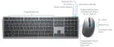 Bezdrôtová klávesnica a myš Dell Premier Multi-Device - KM7321W - česká/slovenská (QWERTZ) (KM7321WGY-CSK) — detailný náhľad 2