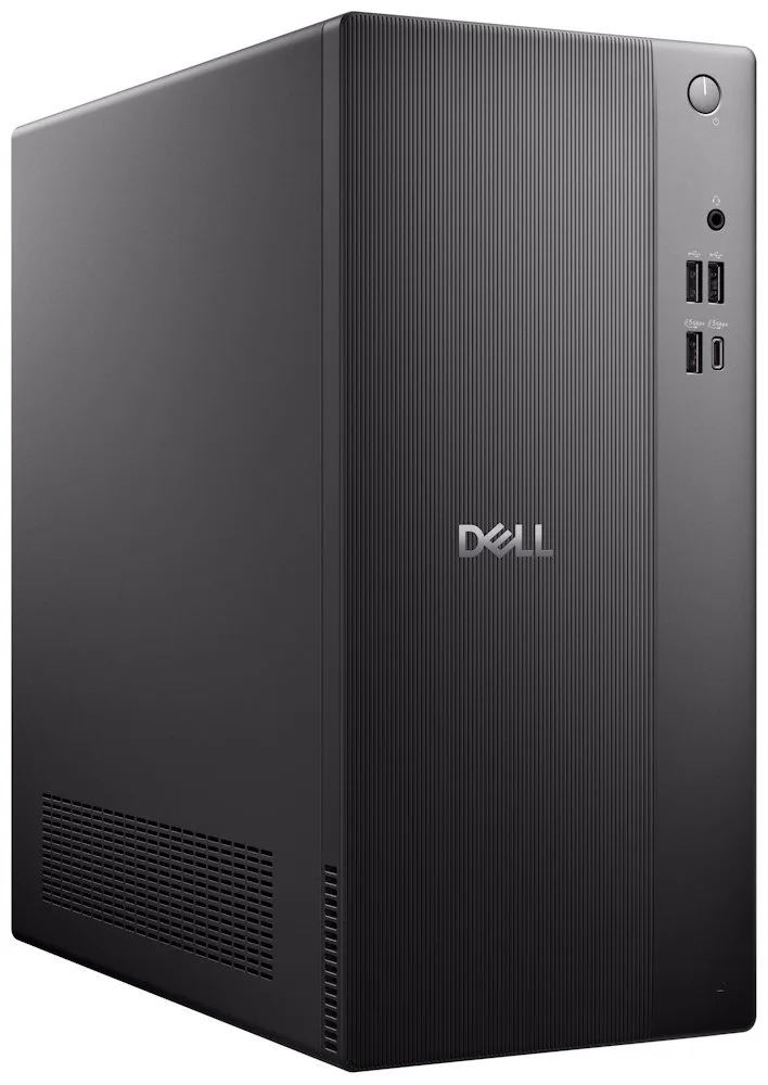 DELL Pro Tower Essential QVT1260/ i5-14400/ 8GB/ 512GB SSD/ Intel UHD/ W11Pro/ 3Y PS on-site – Čelný pohľad na Dell Pro Tower Essential