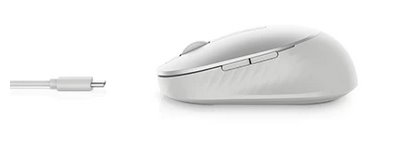Dell Premier dobíjacia bezdrátová myš MS7421W (MS7421W-SLV-EU) — detailný náhľad 6