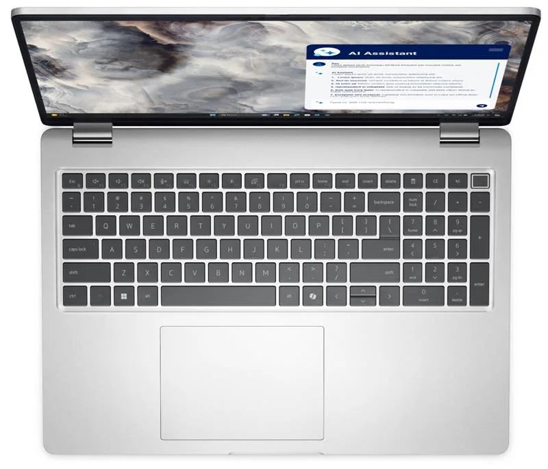 Dell Pro 16 Plus PB16250/R5-220/16GB/512GB SSD/16" FHD+ /IRCam/Fpr/Scr/RJ45/3Cell/65W/WLAN/vPro/Bcklit Kb/W11Pro/3Y PS – Klávesnica a portová výbava notebooku