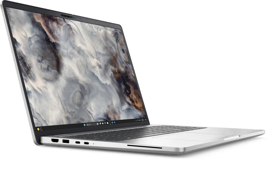 Dell Pro 16 Plus/PB16250/U7-266V/16"/WUXGA/T/16GB/512GB/Intel int/W11P/Silver/3R NBD – Klávesnica s numerickým blokom a dotykový displej