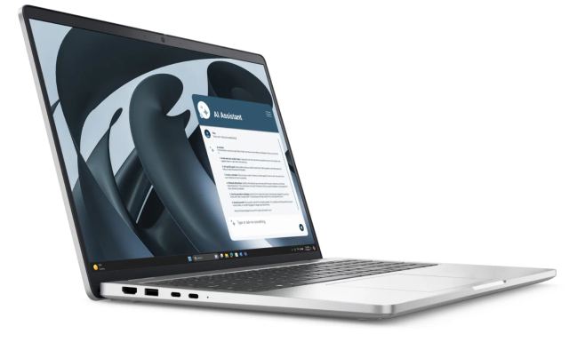Dell Pro 16 Plus/PB16255/AI5PRO-340/16"/WUXGA/16GB/512GB/AMD int/W11P/Silver/3R NBD (P/N: W4TGK) Dell Pro 16 Plus/PB16255/AI5PRO-340/16"/WUXGA/16GB/512GB/AMD int/W11P/Silver/3R NBD (W4TGK) — originálny produkt Dell