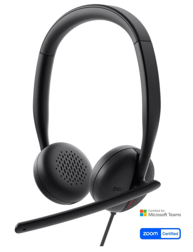 Dell Wired Headset WH3024 (WH3024-DWW) — originálny produkt Dell