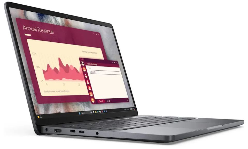 DELL Pro 14 PC14255/ AMD Ryzen 5 220/ 8GB/ 512GB SSD/ 14" FHD+/ FPR/ W11Pro/ 3Y PS on-site – Dell Pro 14 v pracovnom prostredí