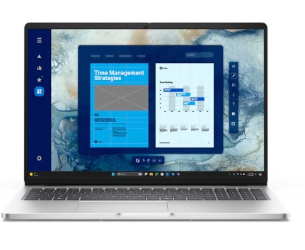 DELL NTB Pro 16 PC16255/AMD Ryzen AI 5 PR 340/16GB/512SSD/16" FHD+ /IR Cam & Mic/65W/WLAN/Backlit Kb/W11P/3Y PS NBD (YHY2D) — detailný náhľad 2